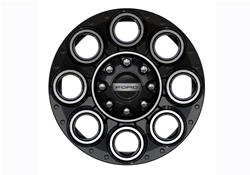Ford Performance Parts 2005-22 Super Duty Black Machine Face Wheels 20x8