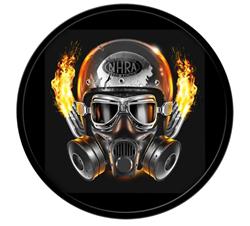 NHRA Gas Mask Modern Disc Sign LINHRA-230-08