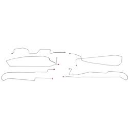 Fine Lines Brake Line Kits for 1997-2005 PARK AVENUE - AIN9706SS