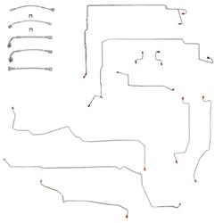 Fine Lines Brake Lines, Direct Fit BLH14