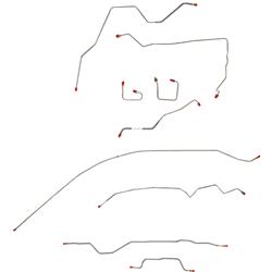 Fine Lines Brake Line Kits CBK0002SS