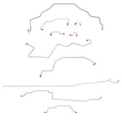 Fine Lines Brake Line Kits CBK0022OM