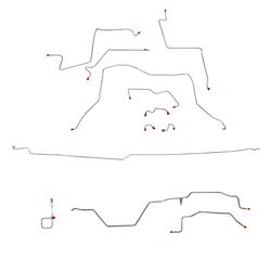 Fine Lines Brake Line Kits CBK0044OM