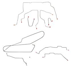 Fine Lines Brake Line Kits CBK0066OM