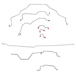 Fine Lines Brake Lines, Direct Fit CBK0139OM