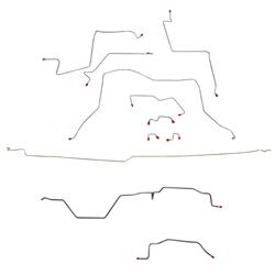 Fine Lines Brake Lines, Direct Fit CBK0143OM