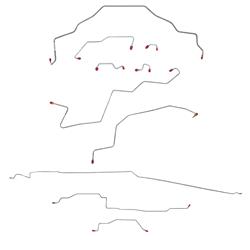 Fine Lines Brake Lines, Direct Fit CBK0146OM