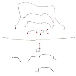 Fine Lines Brake Lines, Direct Fit CBK0163SS