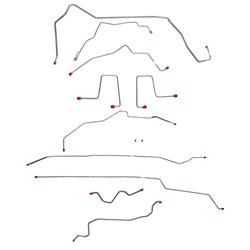 Fine Lines Brake Lines, Direct Fit CBK0172OM