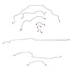 Fine Lines Brake Lines, Direct Fit CBK0230OM
