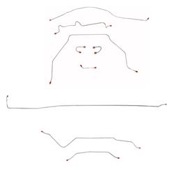 Fine Lines Brake Lines, Direct Fit CBK0318SS