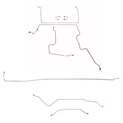 Fine Lines Brake Lines, Direct Fit CBK0320SS