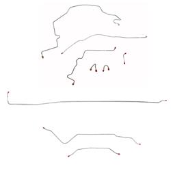 Fine Lines Brake Lines, Direct Fit CBK0324SS