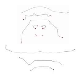 Fine Lines Brake Lines, Direct Fit CBK0327SS