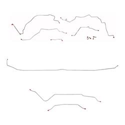 Fine Lines Brake Lines, Direct Fit CBK0331SS