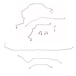 Fine Lines Brake Lines, Direct Fit CBK0333SS