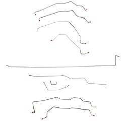 Fine Lines Brake Lines, Direct Fit CBK0335SS