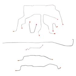 Fine Lines Brake Lines, Direct Fit CBK0339SS