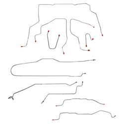 Fine Lines Brake Lines, Direct Fit CBK0341SS