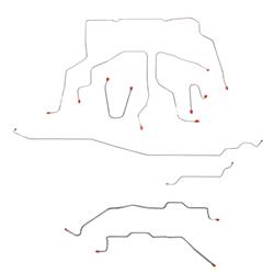 Fine Lines Brake Lines, Direct Fit CBK0342SS