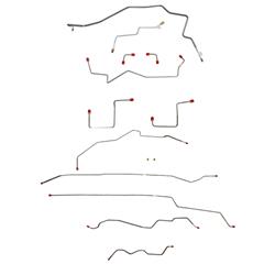 Fine Lines Brake Lines, Direct Fit CBK0351SS