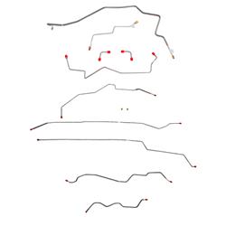 Fine Lines Brake Lines, Direct Fit CBK0352SS
