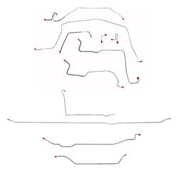 Fine Lines Brake Lines, Direct Fit CBK0356SS