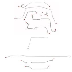 Fine Lines Brake Lines, Direct Fit CBK0357SS