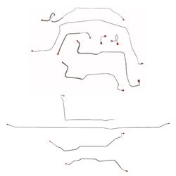 Fine Lines Brake Lines, Direct Fit CBK0358SS