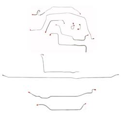 Fine Lines Brake Lines, Direct Fit CBK0360SS