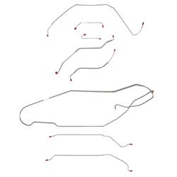 Fine Lines Brake Lines, Direct Fit CBK0432SS