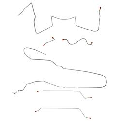 Fine Lines Brake Lines, Direct Fit CBK0437SS