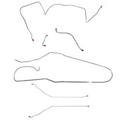 Fine Lines Brake Lines, Direct Fit CBK0440SS