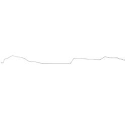 Fine Lines Fuel Lines for 1963-1965 FAIRLANE - DGL6301SS
