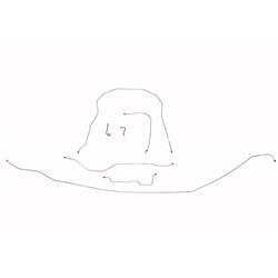 Fine Lines Brake Line Kits for 1956-1962 CORVETTE - VCK5701OM