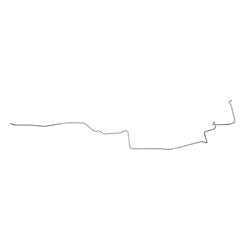 Fine Lines Fuel Lines for 1967-1968 DART - YGL6703OM