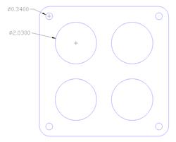 Flatout Gaskets Carburetor Base Plate Gaskets 1005.2