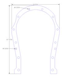 Flatout Gaskets Timing Cover Gaskets 1035