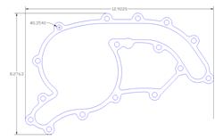 Flatout Gaskets Water Pump Gaskets 1074