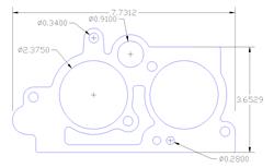 Flatout Gaskets Intake Manifold Gaskets 1084