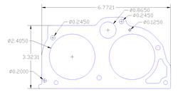 Flatout Gaskets Throttle Body Gaskets 1085