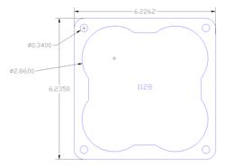 Flatout Gaskets Carburetor Base Plate Gaskets 1128