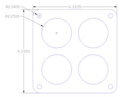 Flatout Gaskets Carburetor Base Plate Gaskets 1175.2