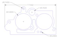 Flatout Gaskets Intake Manifold Gaskets 1182