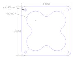 Flatout Gaskets Carburetor Base Plate Gaskets 1197