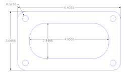 Flatout Gaskets Carburetor Base Plate Gaskets 1211