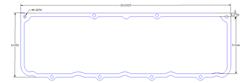 Flatout Gaskets Valve Cover Gaskets 6019