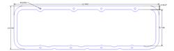 Flatout Gaskets Valve Cover Gaskets 6076.2