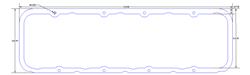 Flatout Gaskets Valve Cover Gaskets 6105.3