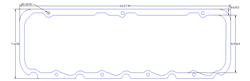 Flatout Gaskets Valve Cover Gaskets 6120